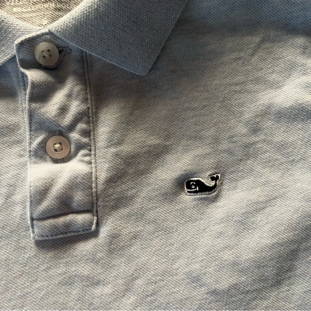 Vineyard Vines Kids Polo Shirt in‎ Light Gray